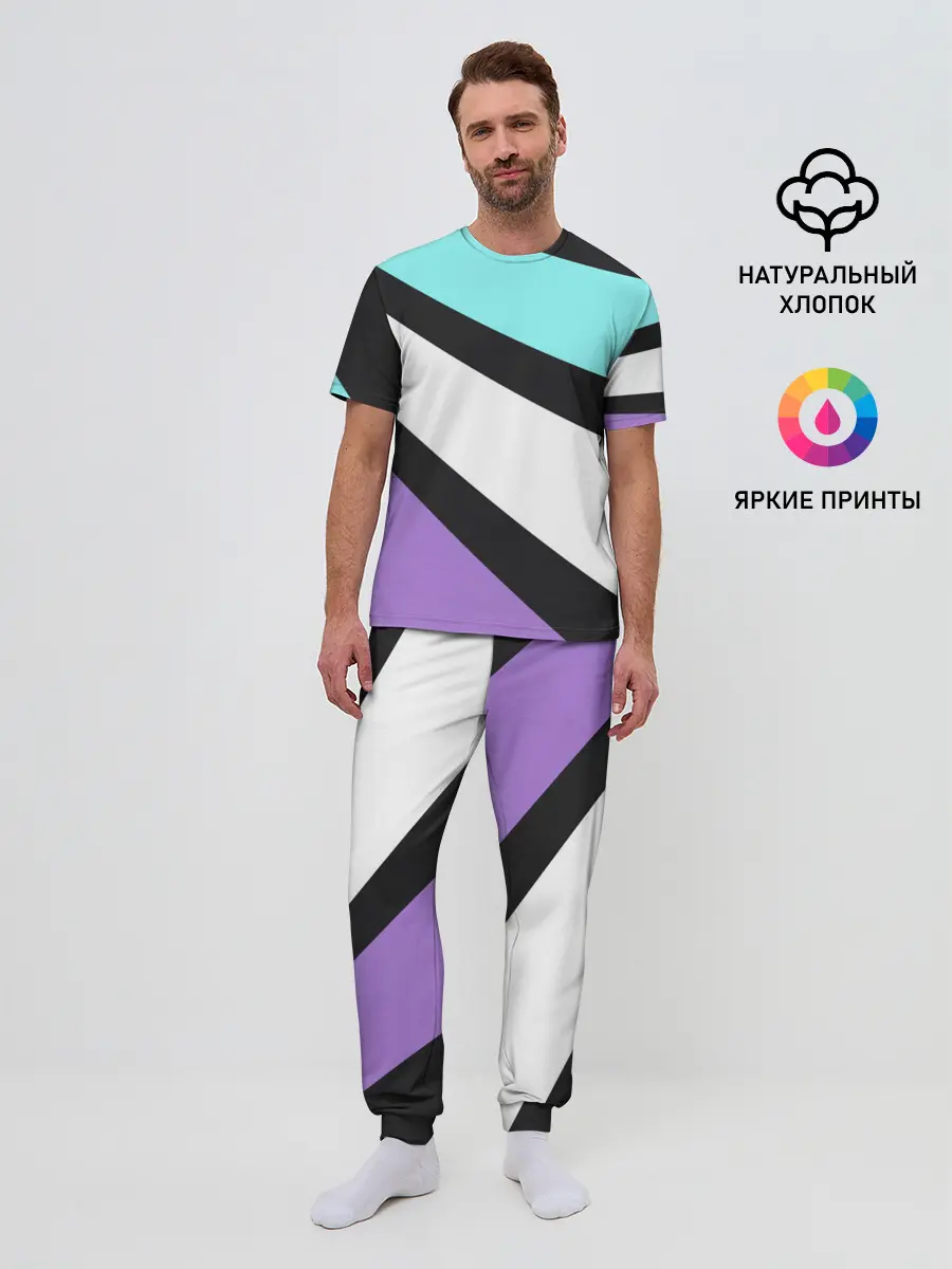 Мужская пижама с брюками / Мои нулевые