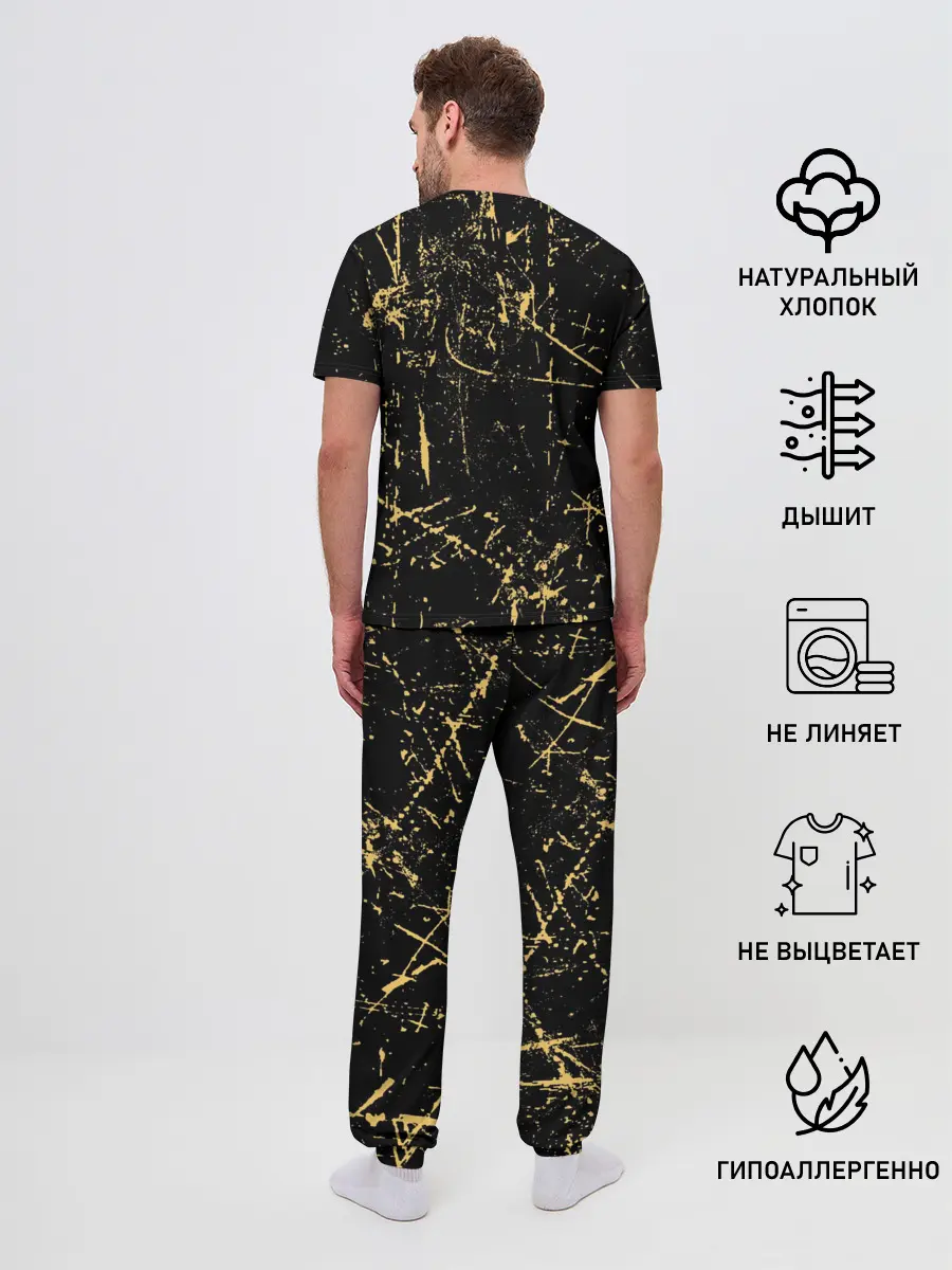 Мужская пижама с брюками / Bendy And The Ink Machine