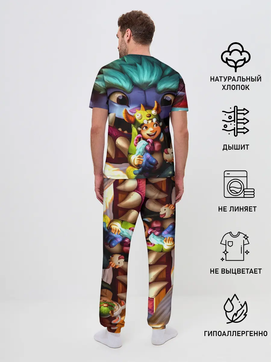 Мужская пижама с брюками / Нуну и Виллумп