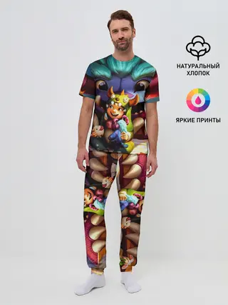 Мужская пижама с брюками / Нуну и Виллумп