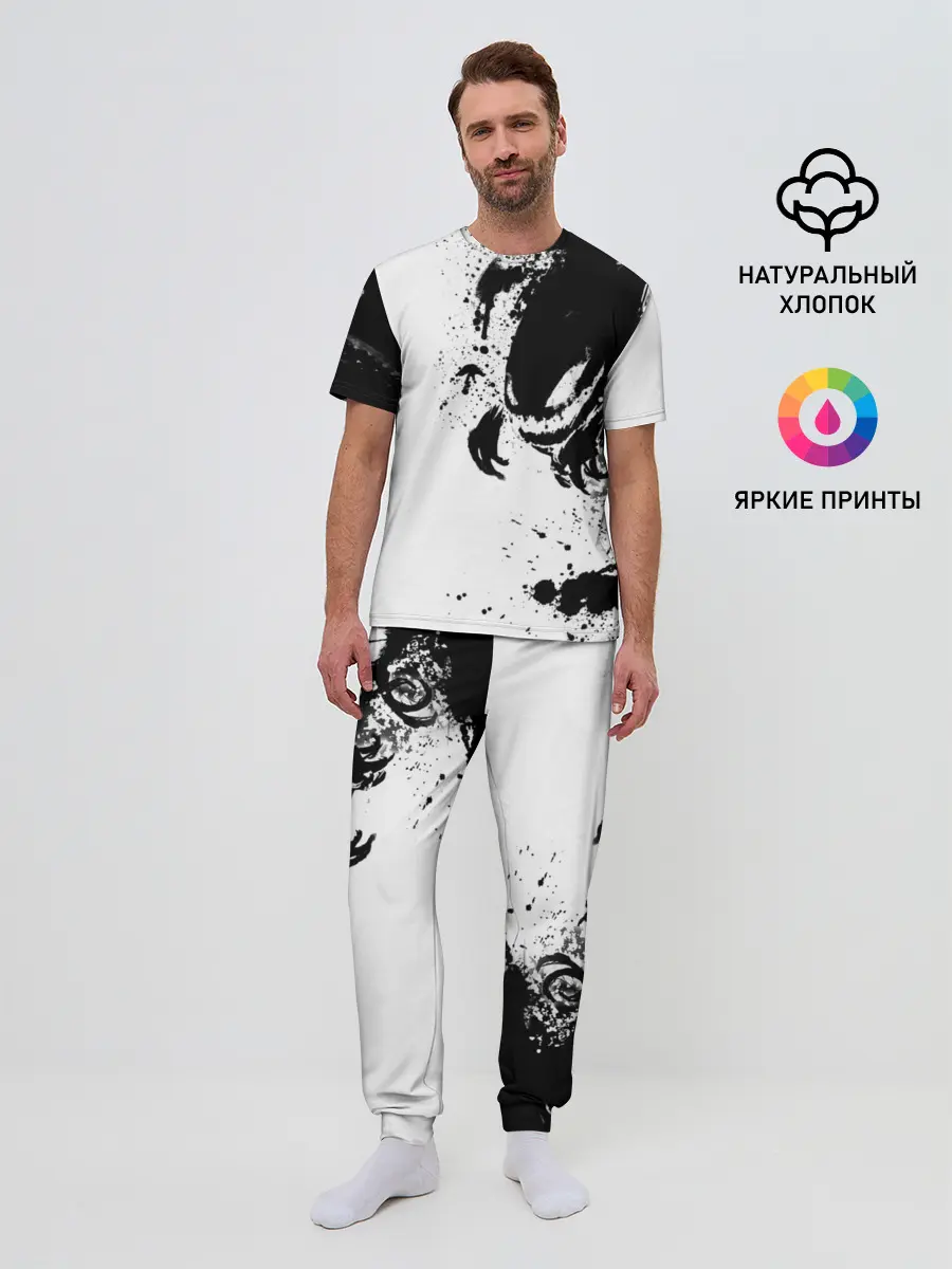 Мужская пижама с брюками / Покемоны | Хонтер