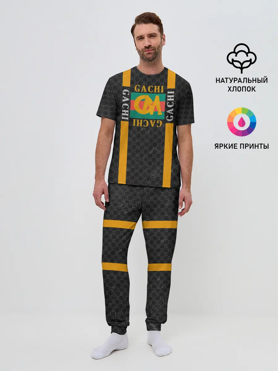 Мужская пижама с брюками / Gachi BRAND