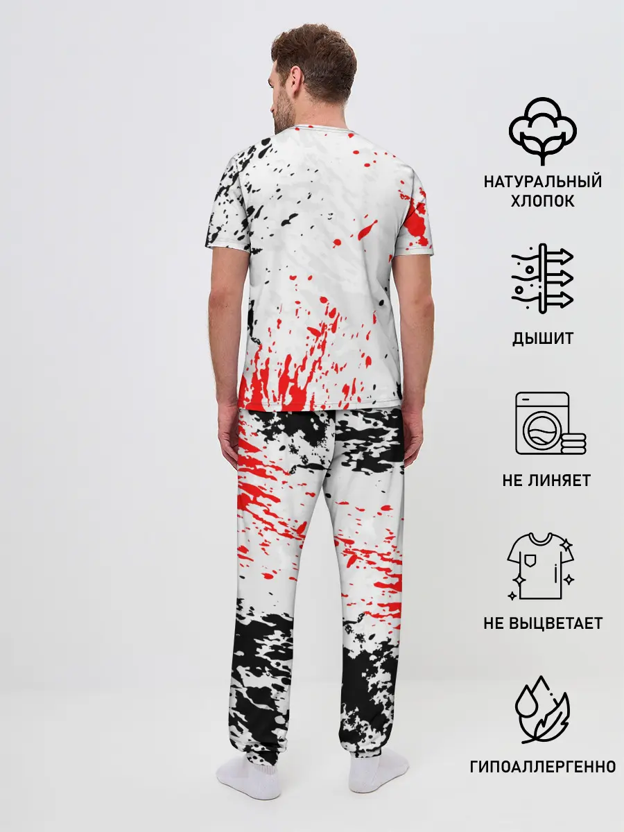Мужская пижама с брюками / RAMMSTEIN
