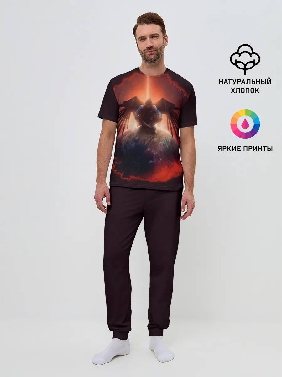 Мужская пижама с брюками / АНГЕЛ