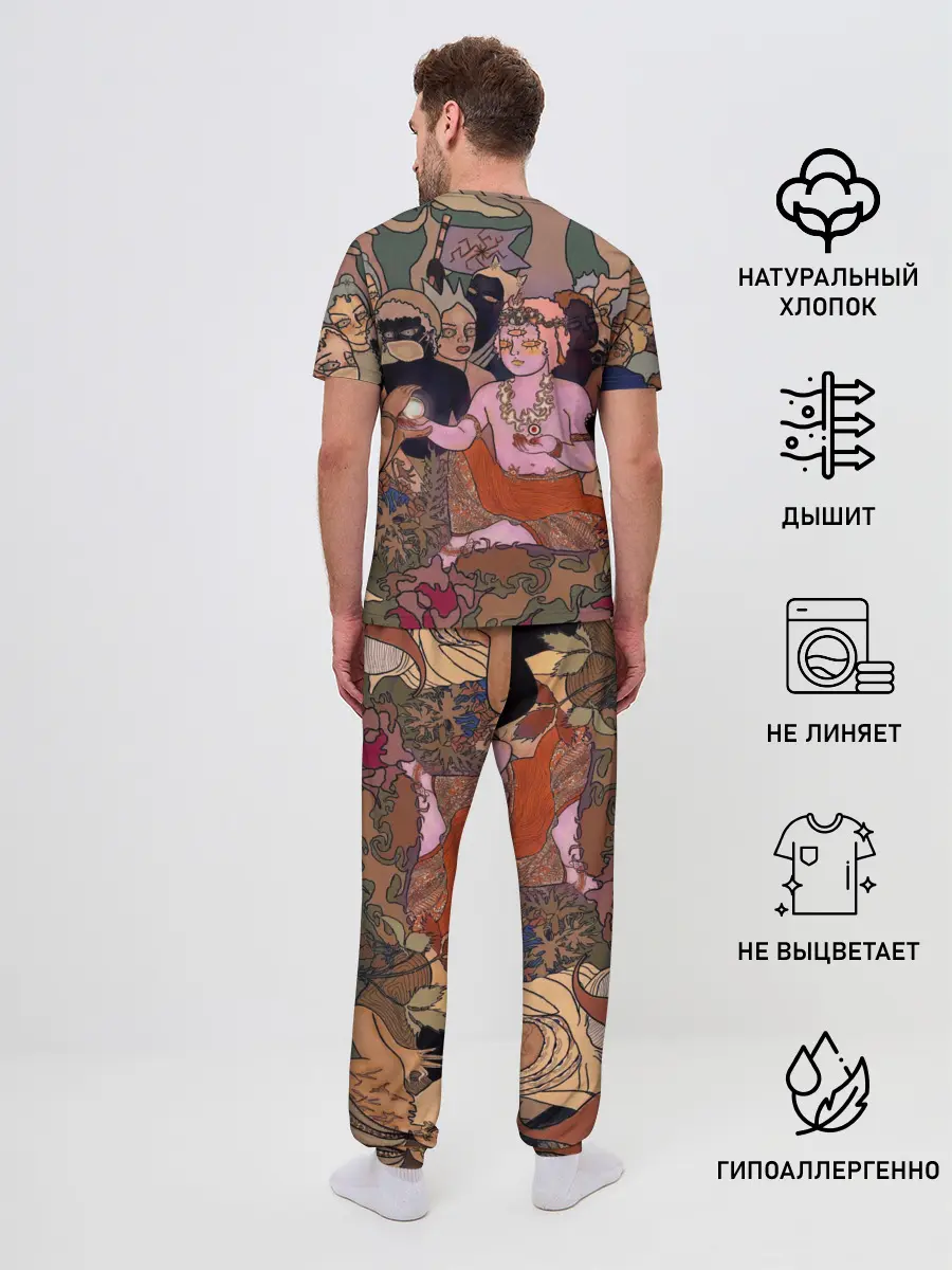 Мужская пижама с брюками / BRING ME THE HORIZON ART