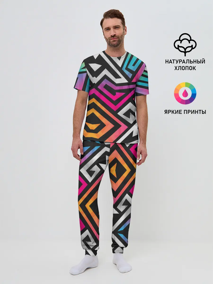 Мужская пижама с брюками / GRAFFITY