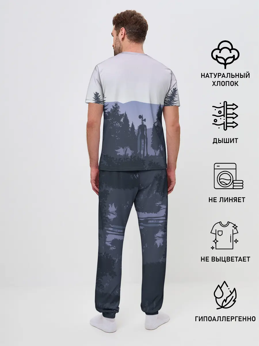 Мужская пижама с брюками / Siren Head