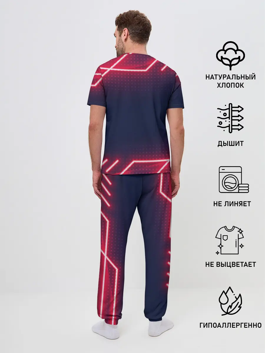 Мужская пижама с брюками / БАВАРИЯ.