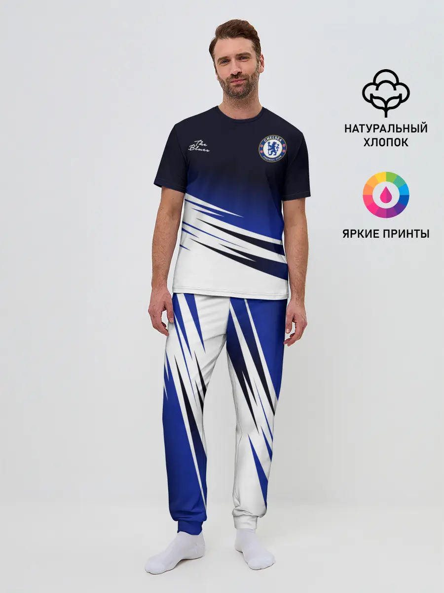 Мужская пижама с брюками / CHELSEA разминочная 19/20
