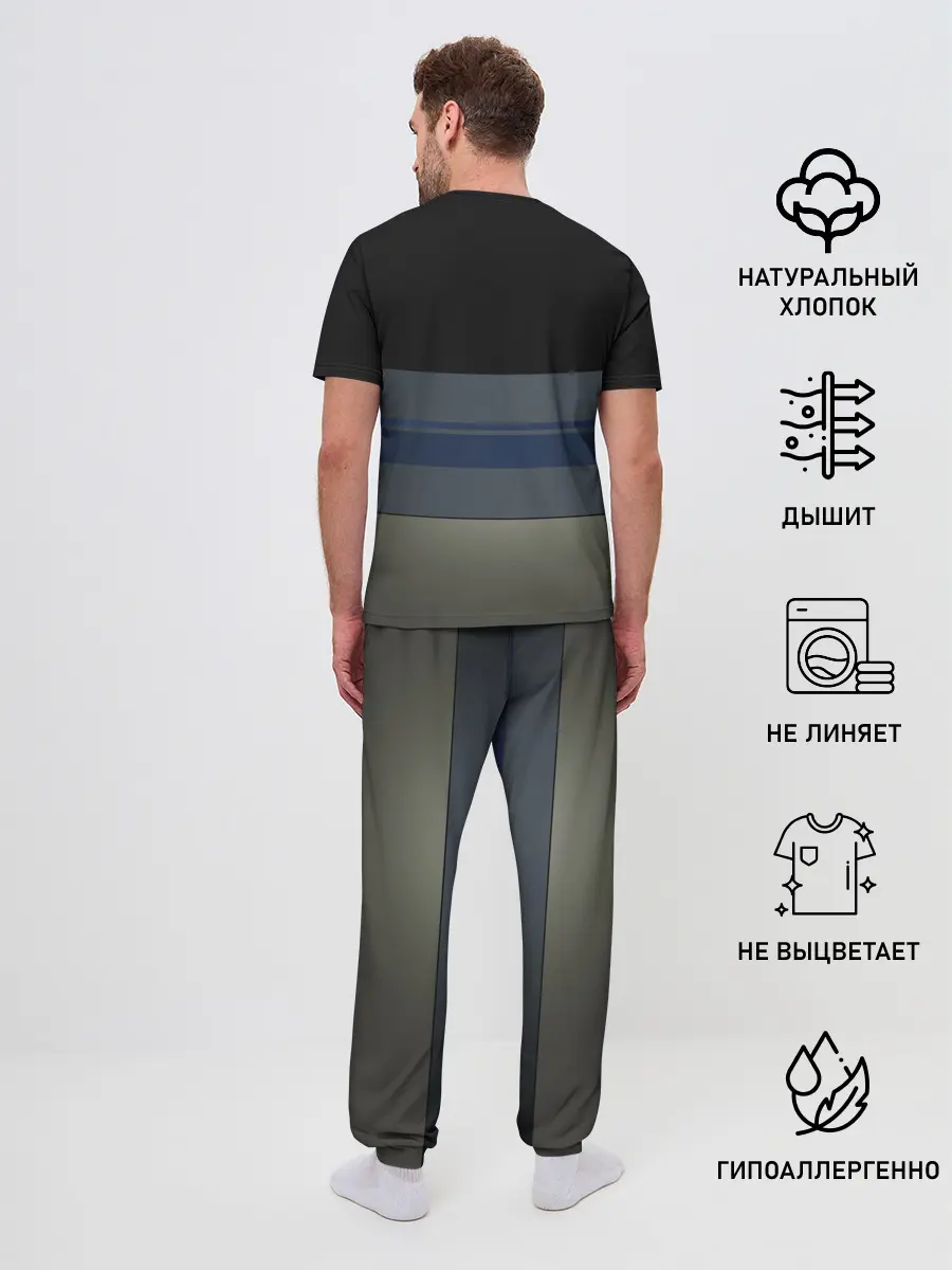 Мужская пижама с брюками / Among Us | in the tunnel