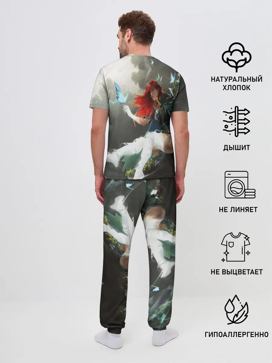 Мужская пижама с брюками / Windranger Dota