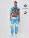 Мужская пижама с брюками / Пряничный человек