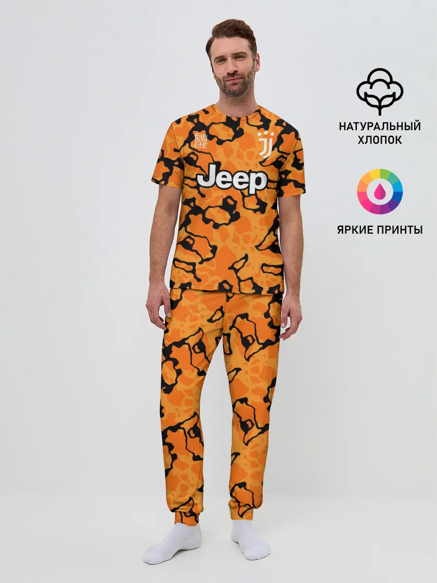Мужская пижама с брюками / JUVENTUS резервная 20/21