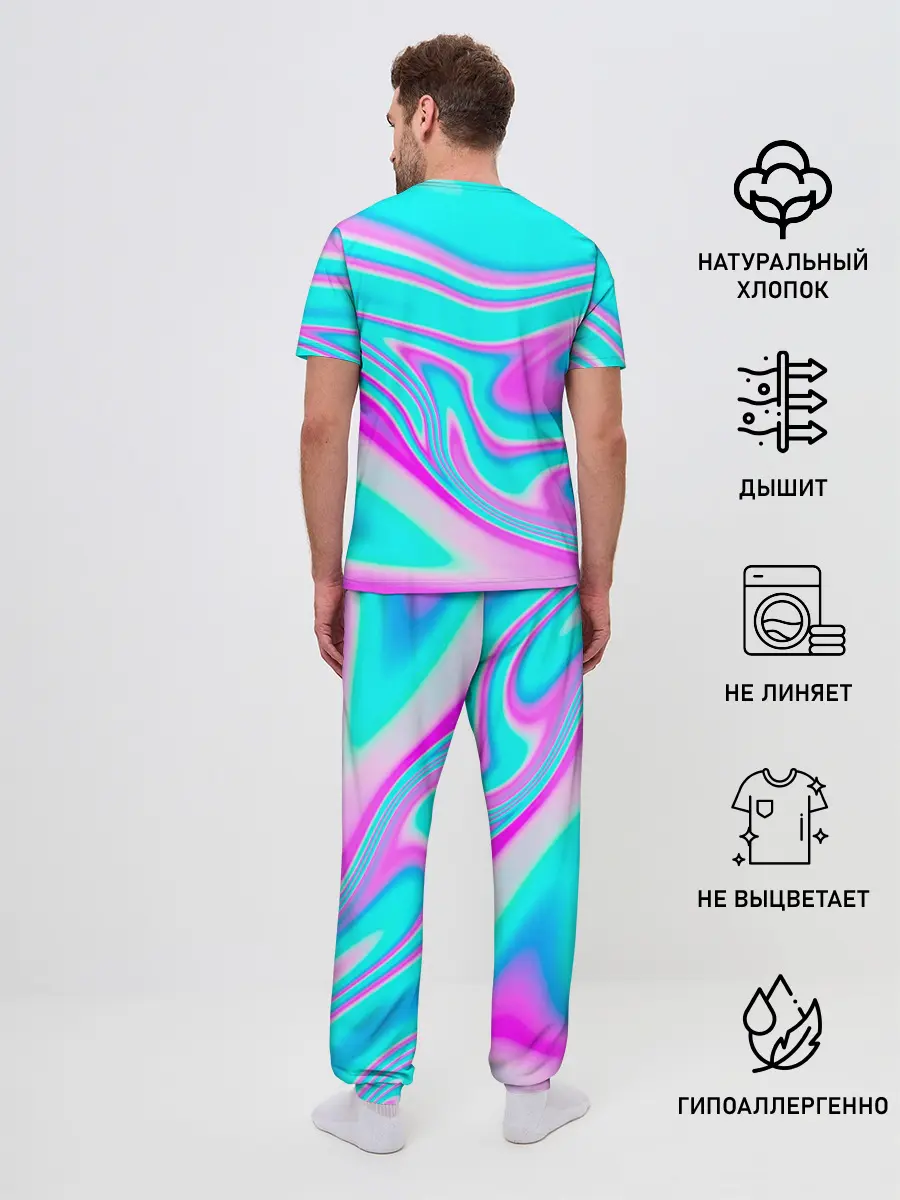 Мужская пижама с брюками / Impostor Unicorn