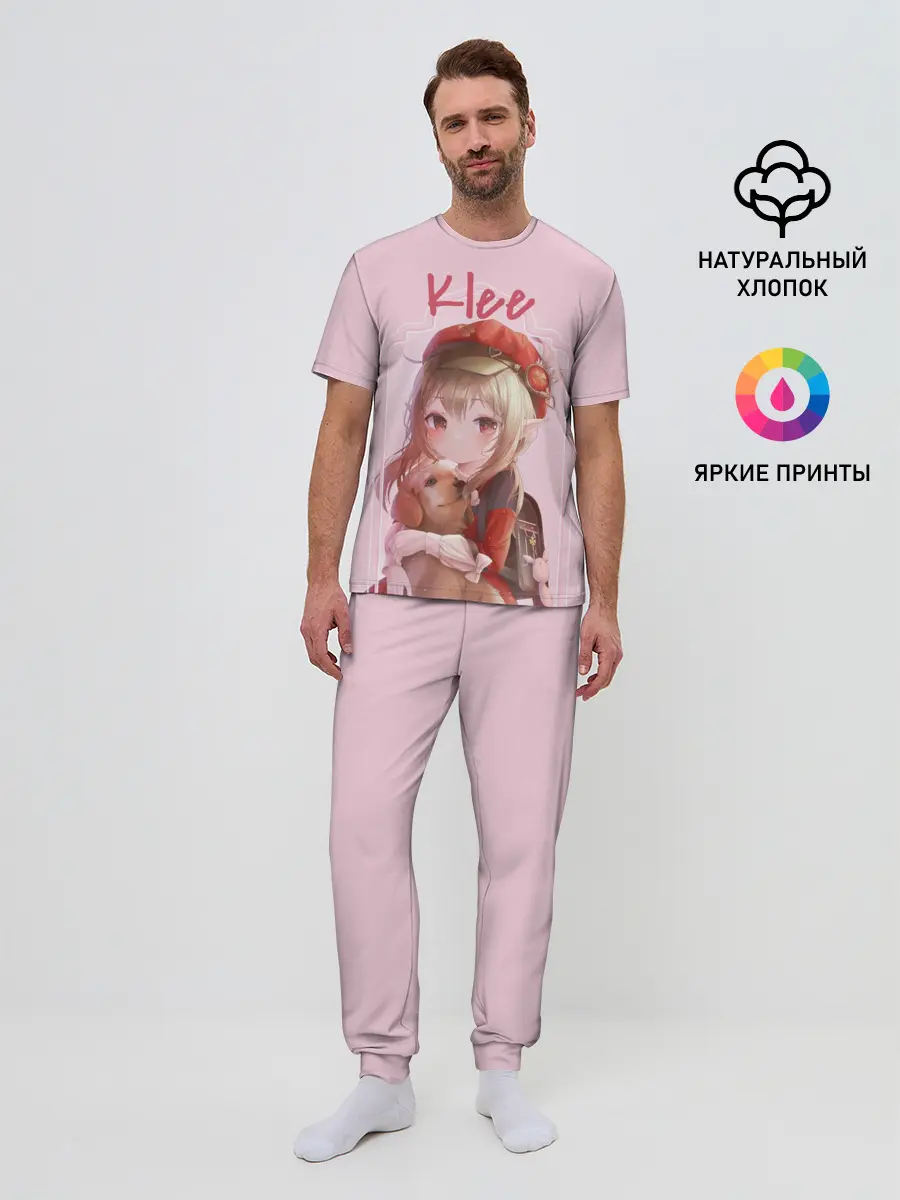 Мужская пижама с брюками / Genshin Impact