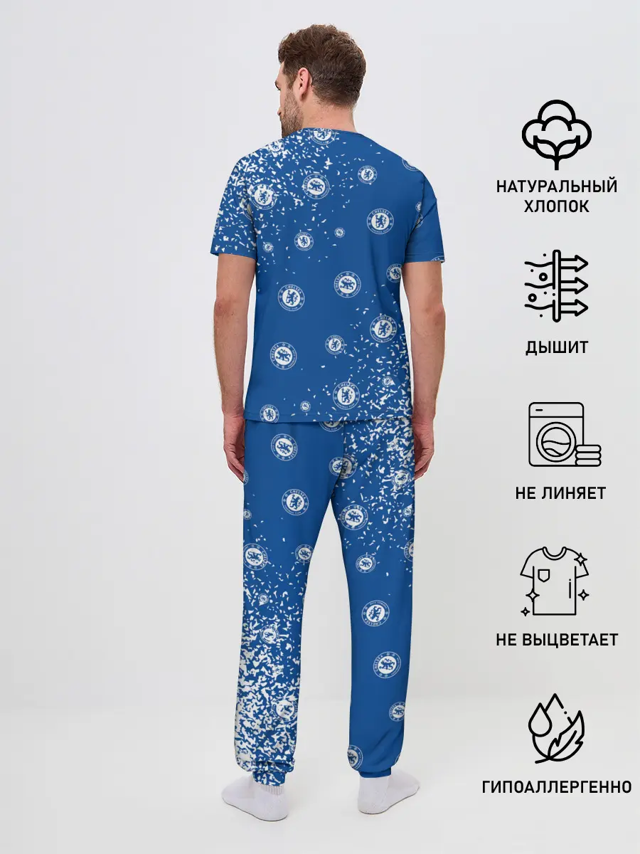 Мужская пижама с брюками / CHELSEA F.C. / ЧЕЛСИ