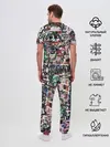 Мужская пижама с брюками / Street graffiti