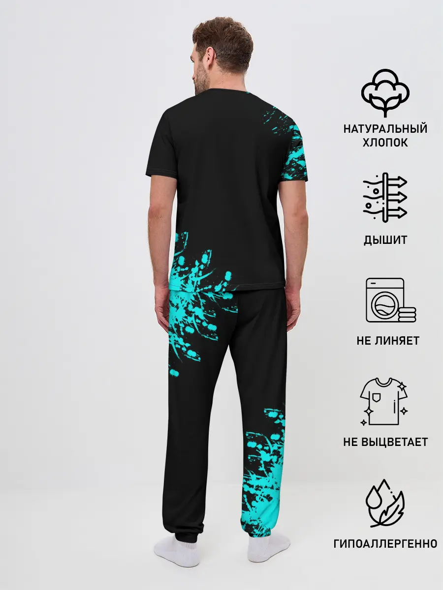 Мужская пижама с брюками / Godzilla