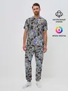 Мужская пижама с брюками / Fortnite Sticker Bombing