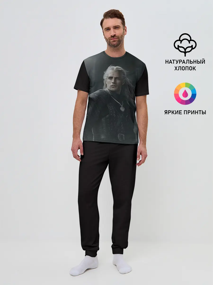 Мужская пижама с брюками / Ведьмак 2