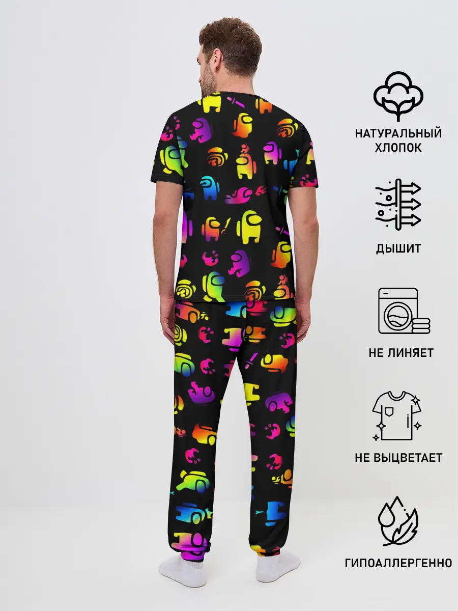 Мужская пижама с брюками / AMONG US