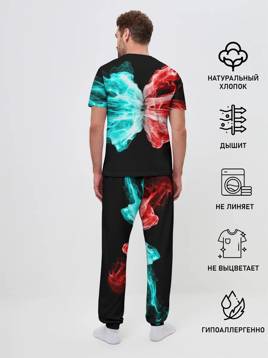 Мужская пижама с брюками / AMONG US - БИТВА ОГНЕЙ