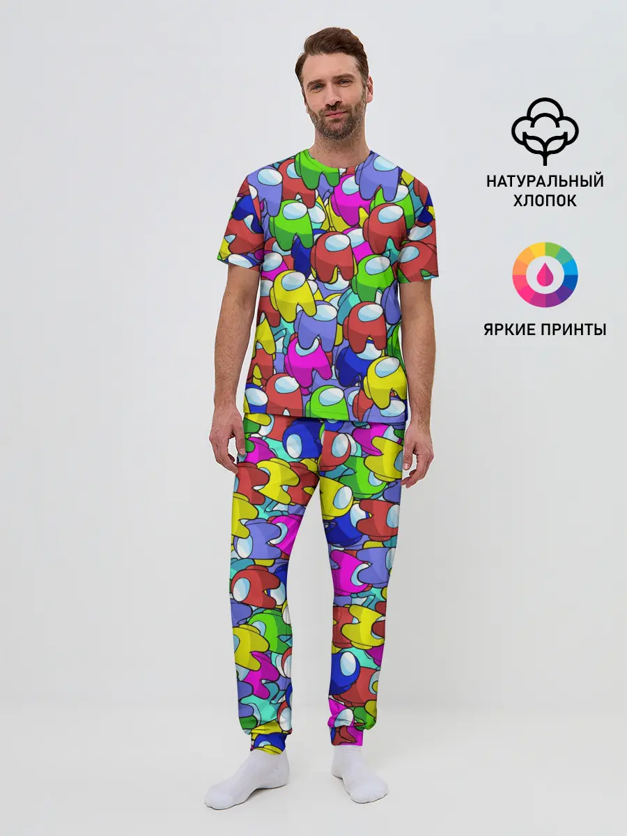 Мужская пижама с брюками / AMONG US