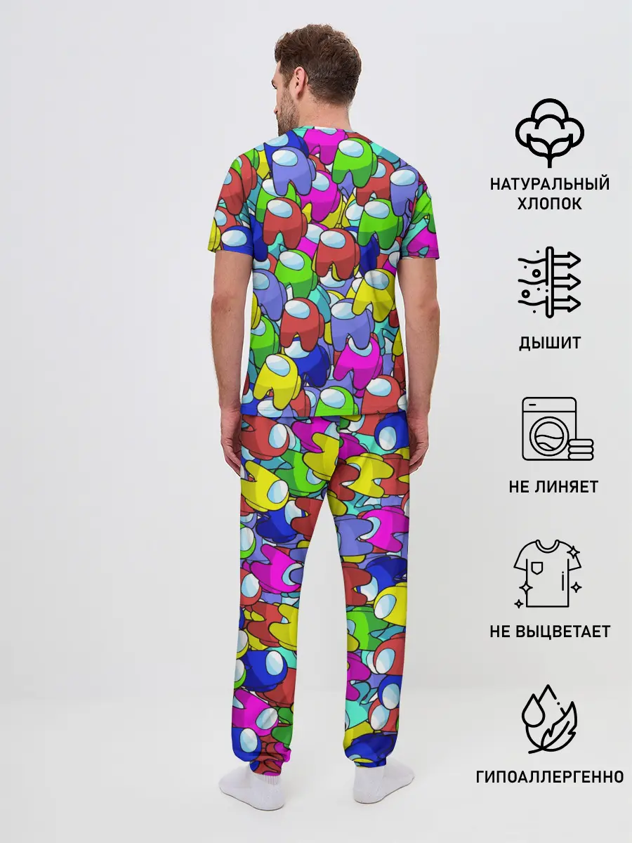 Мужская пижама с брюками / AMONG US