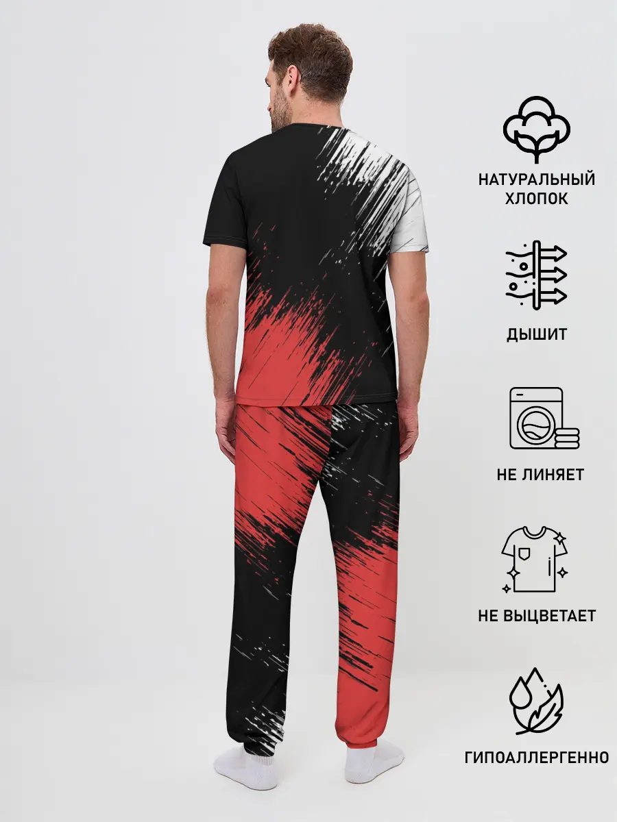 Мужская пижама с брюками / BMW