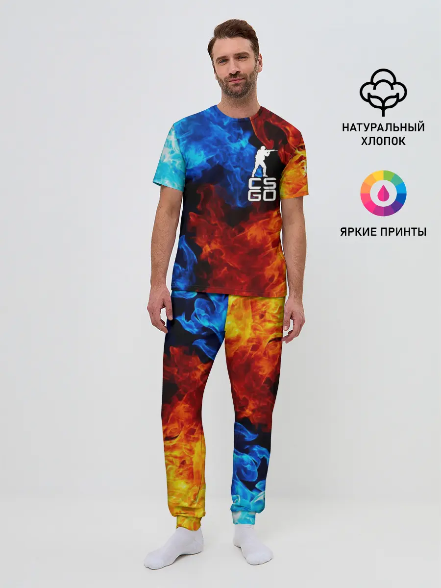 Мужская пижама с брюками / COUNTER STRIKE