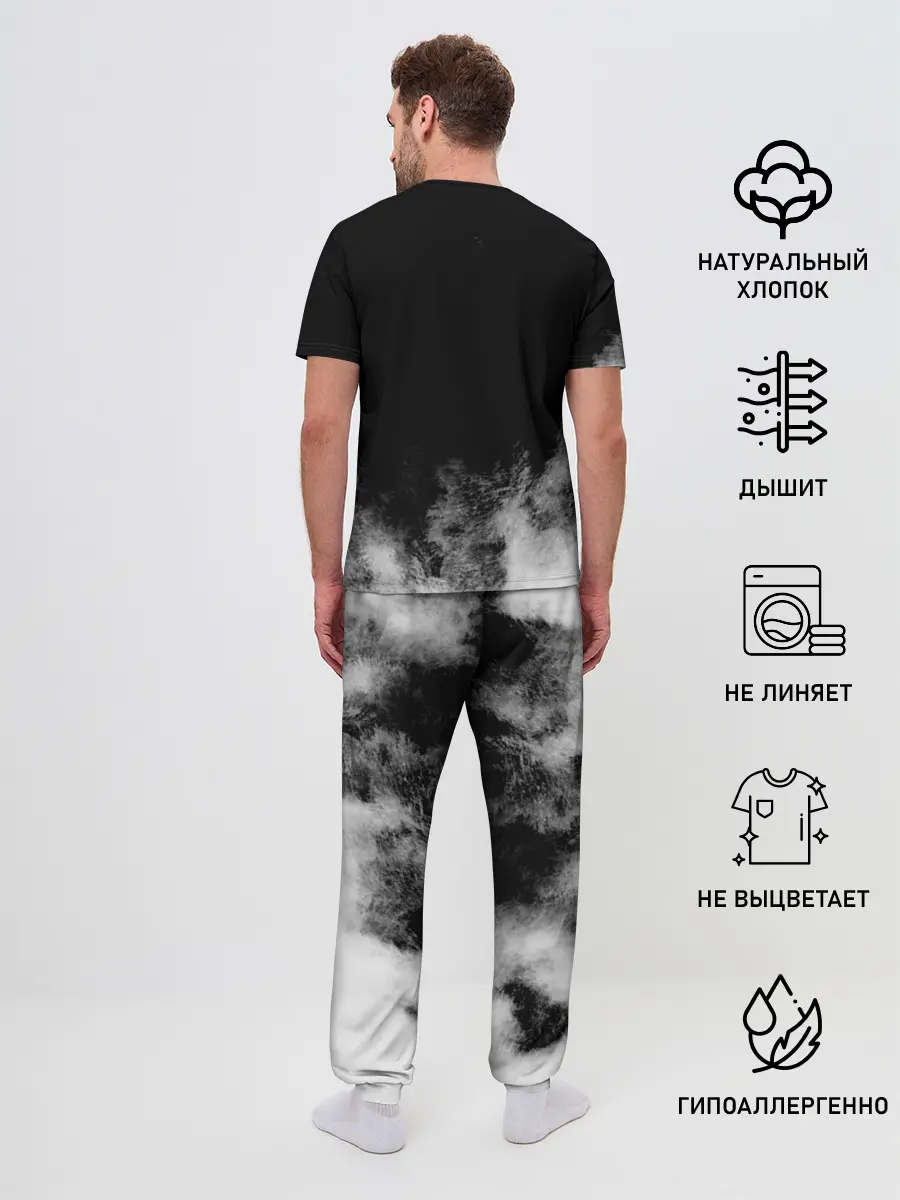 Мужская пижама с брюками / Deep Purple