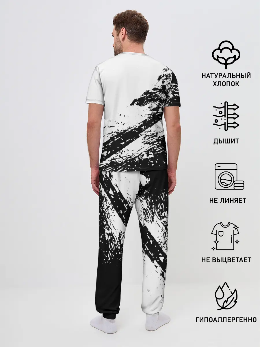 Мужская пижама с брюками / Deep Purple