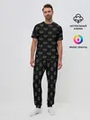 Мужская пижама с брюками / Глаза