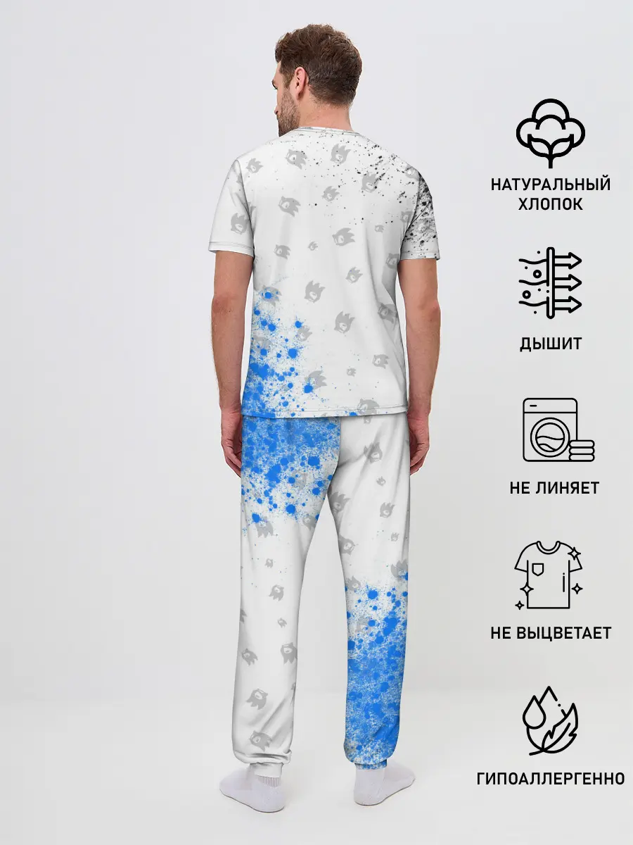 Мужская пижама с брюками / СОНИК / SONIC