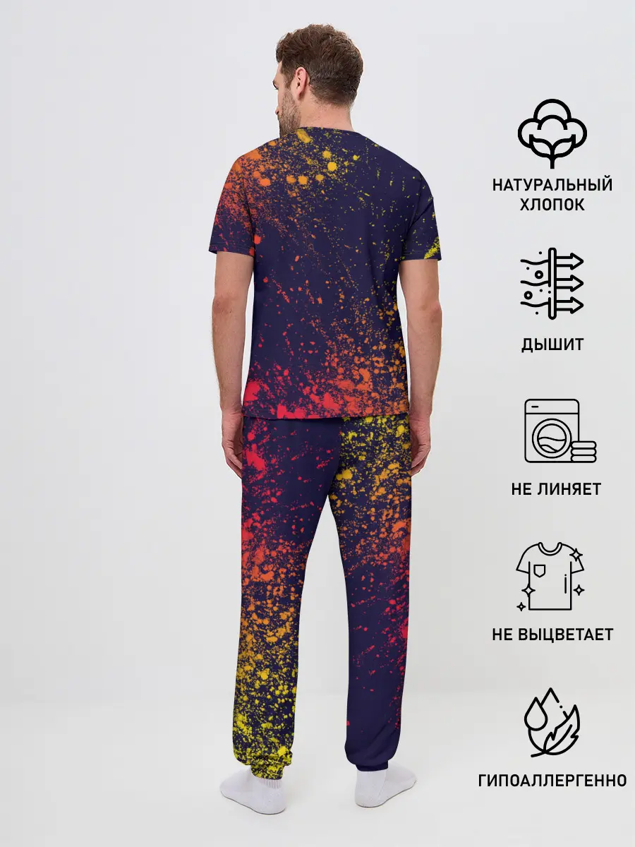 Мужская пижама с брюками / ПИКАЧУ / PIKACHU