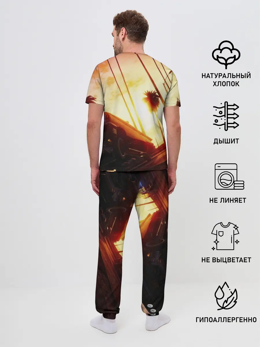 Мужская пижама с брюками / GTA