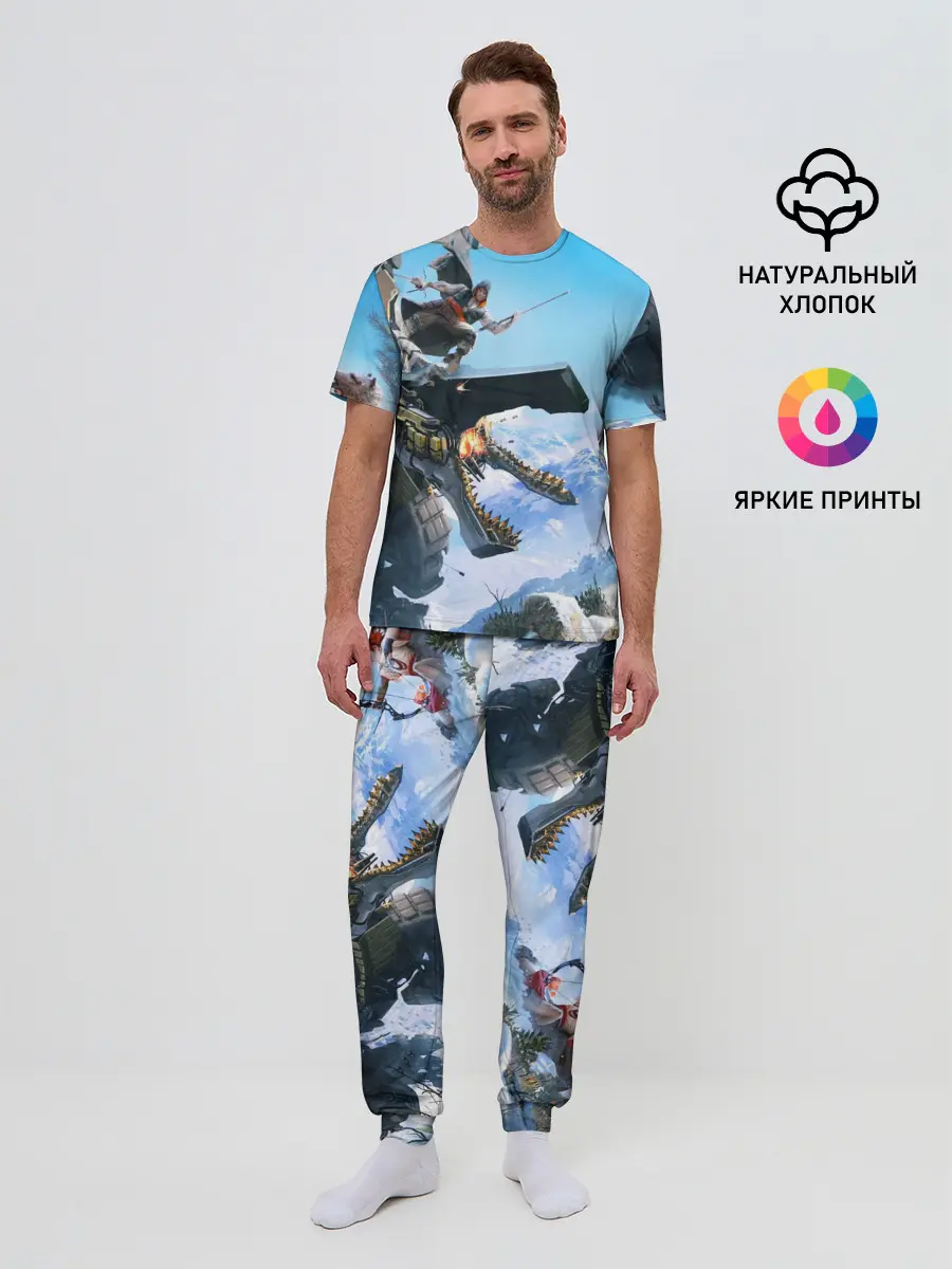 Мужская пижама с брюками / Horizon Zero Dawn
