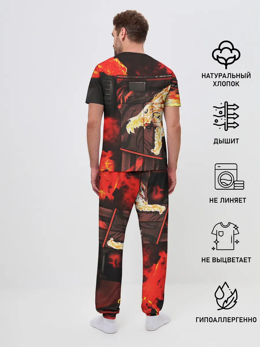 Мужская пижама с брюками / CS GO HOWL / ВОЙ