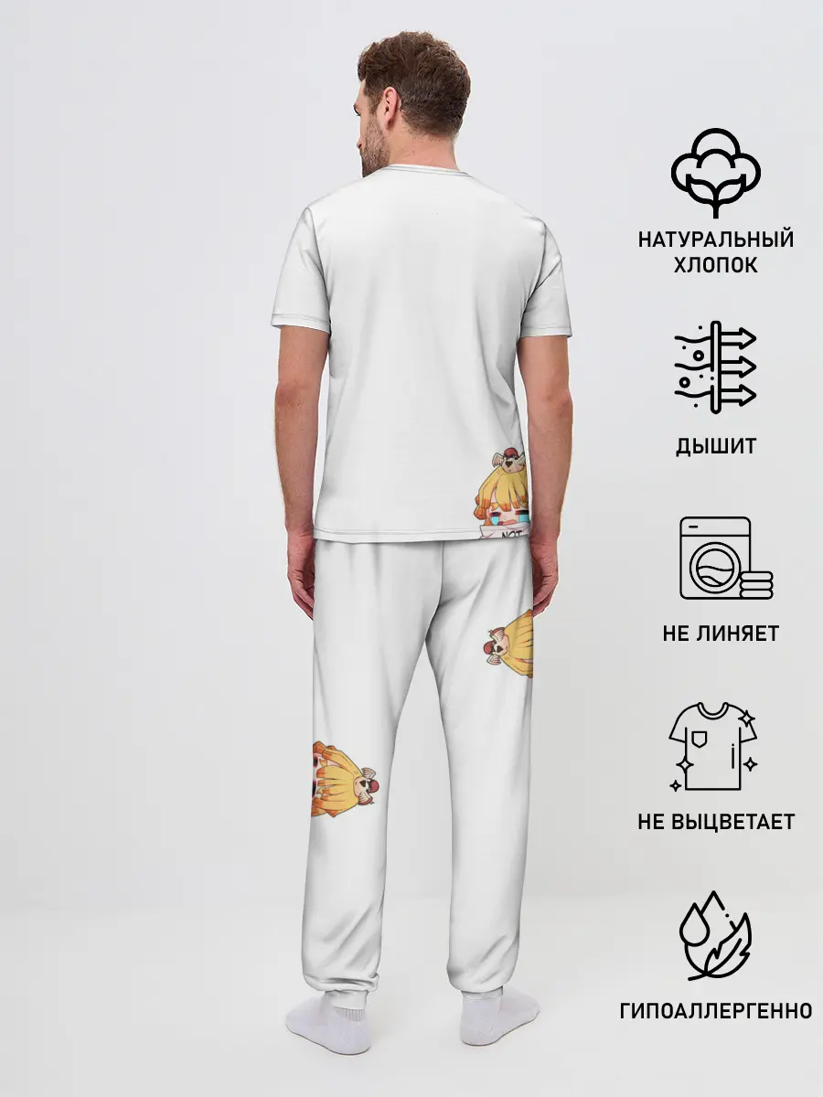 Мужская пижама с брюками / Клинок, рассекающий демонов