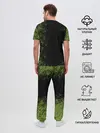 Мужская пижама с брюками / Авокадо