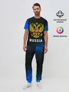 Мужская пижама с брюками / RUSSIA / РОССИЯ