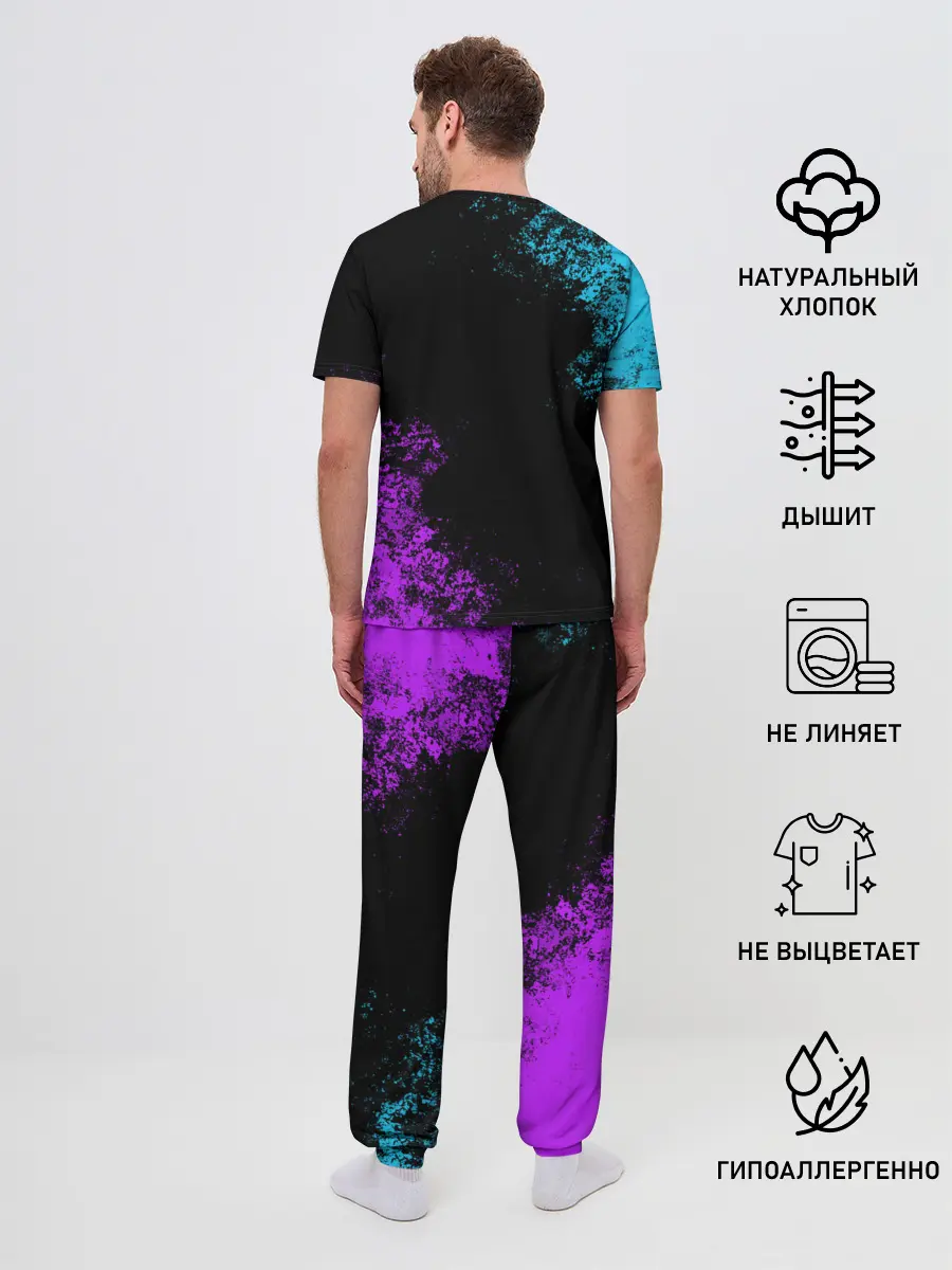 Мужская пижама с брюками / MARSHMELLO