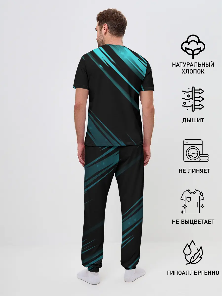 Мужская пижама с брюками / Fortnite | Фортнайт