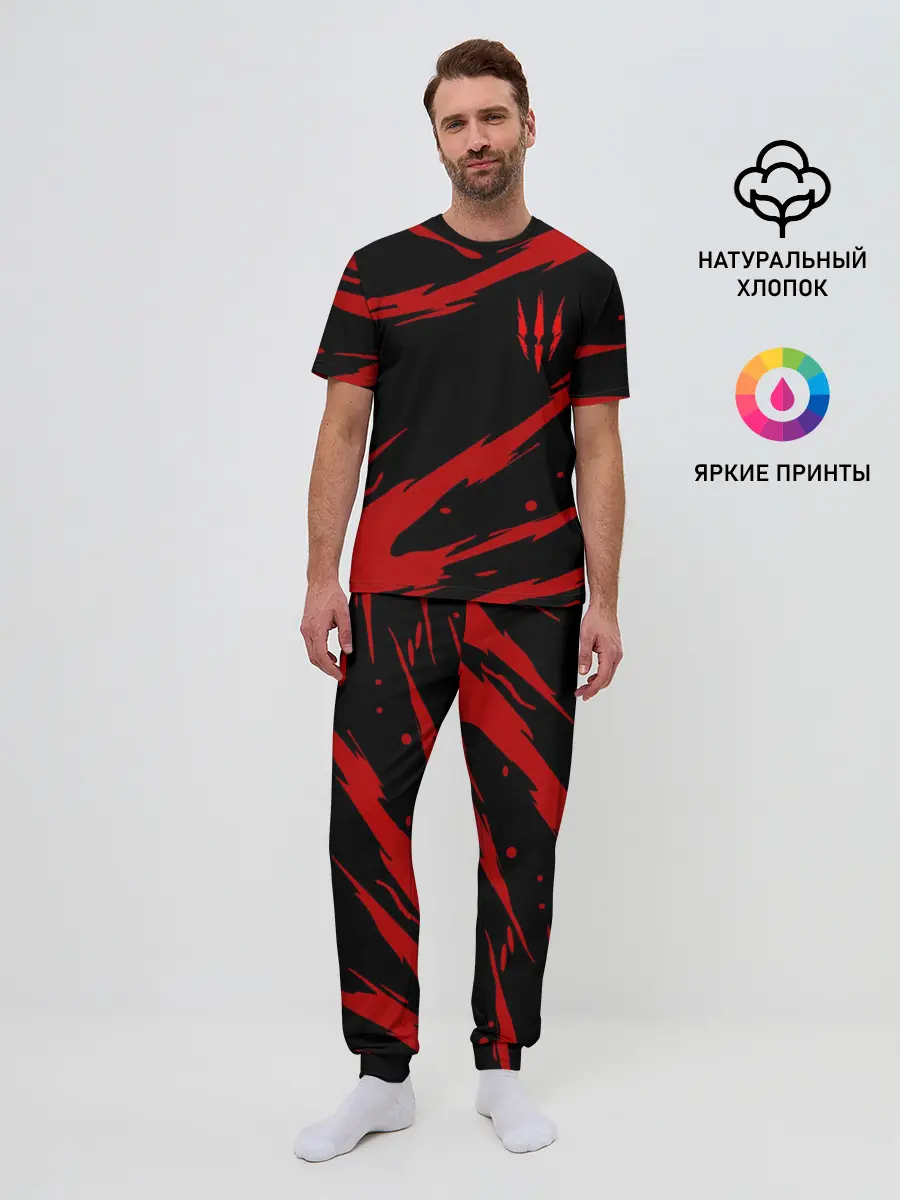 Мужская пижама с брюками / Ведьмак