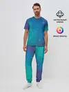 Мужская пижама с брюками / Космос