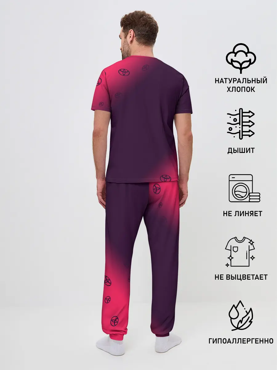 Мужская пижама с брюками / TOYOTA / ТОЙОТА