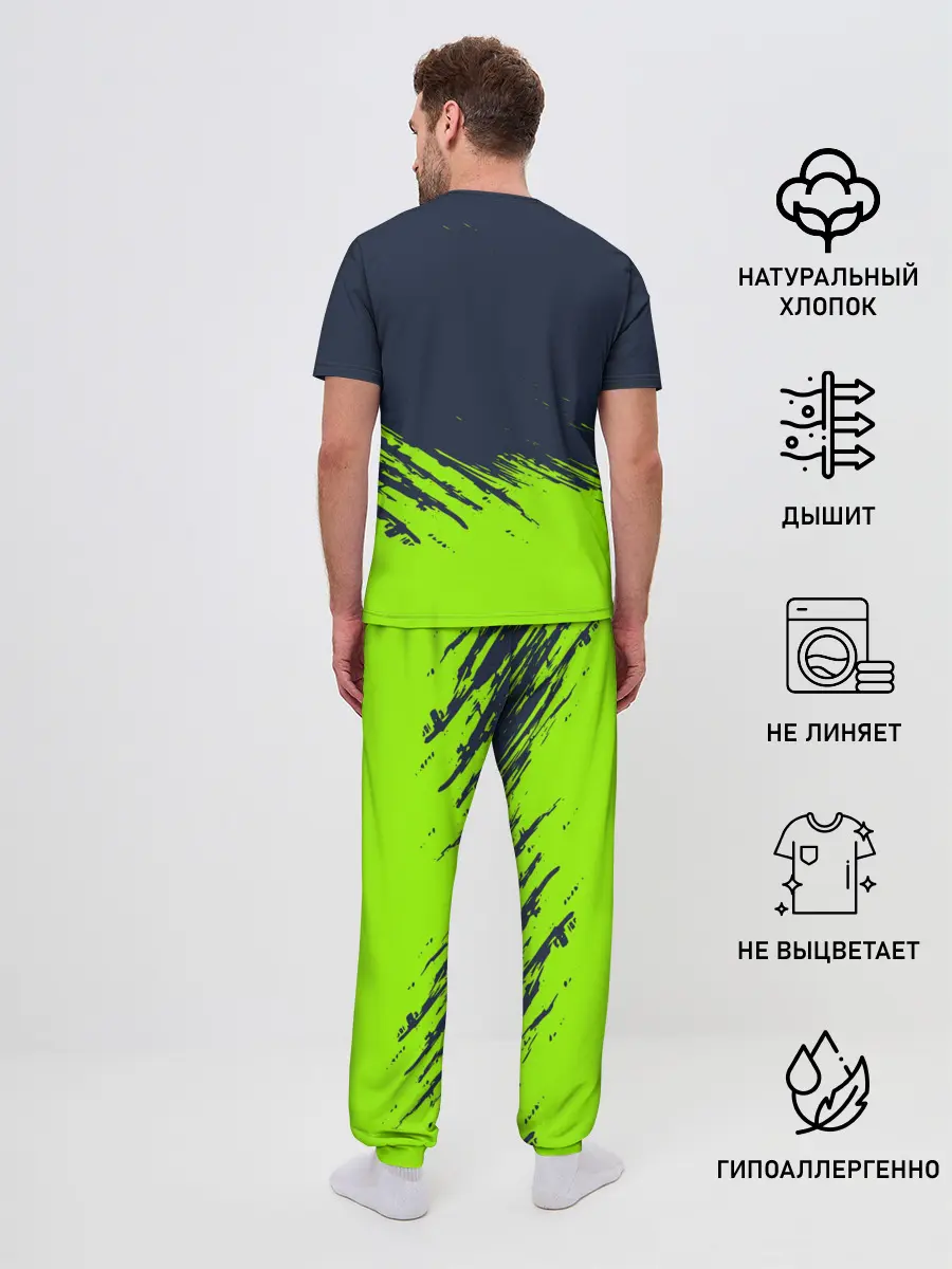 Мужская пижама с брюками / WARFRAME / ВАРФРЕЙМ