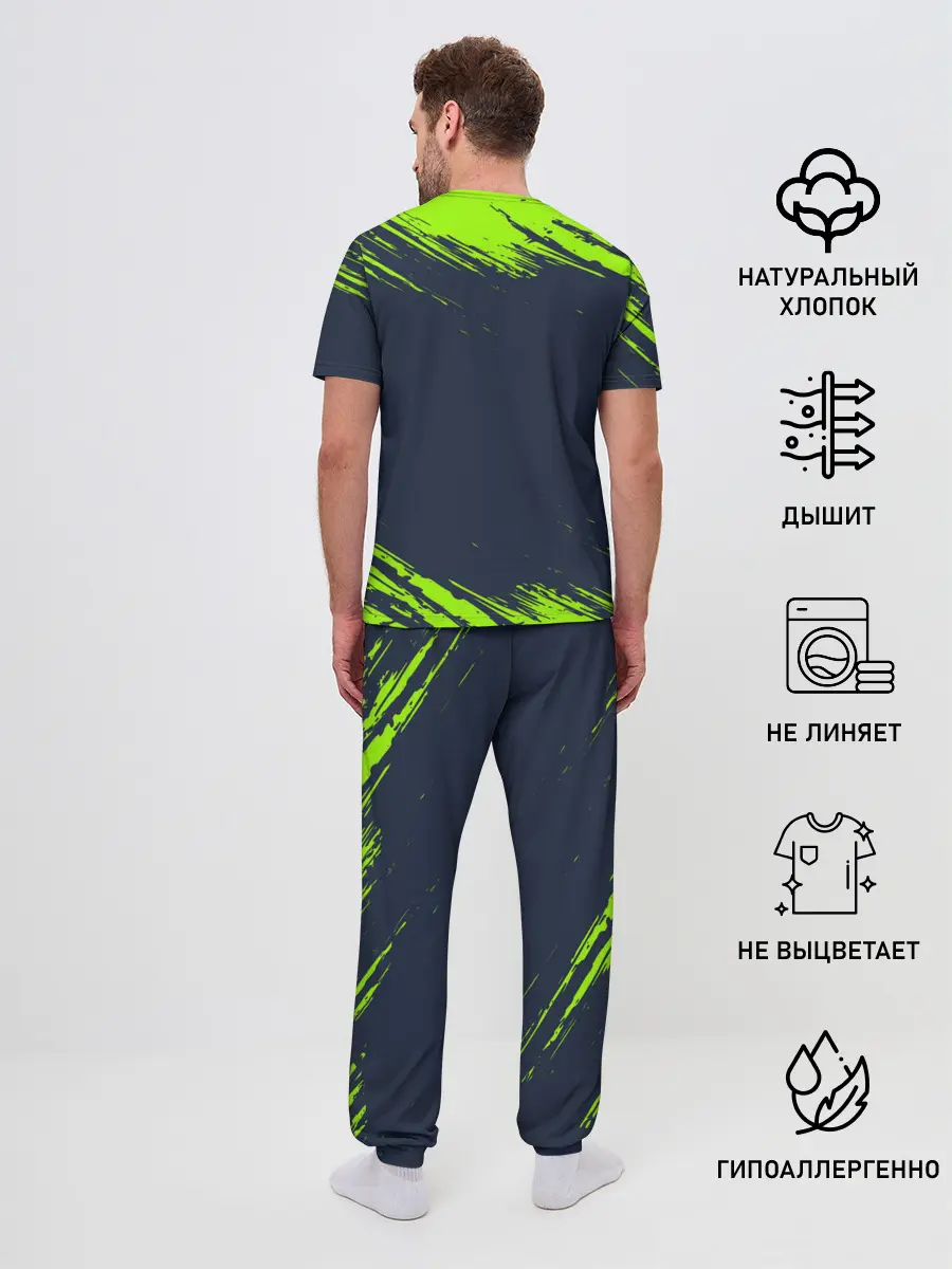 Мужская пижама с брюками / WARFRAME / ВАРФРЕЙМ