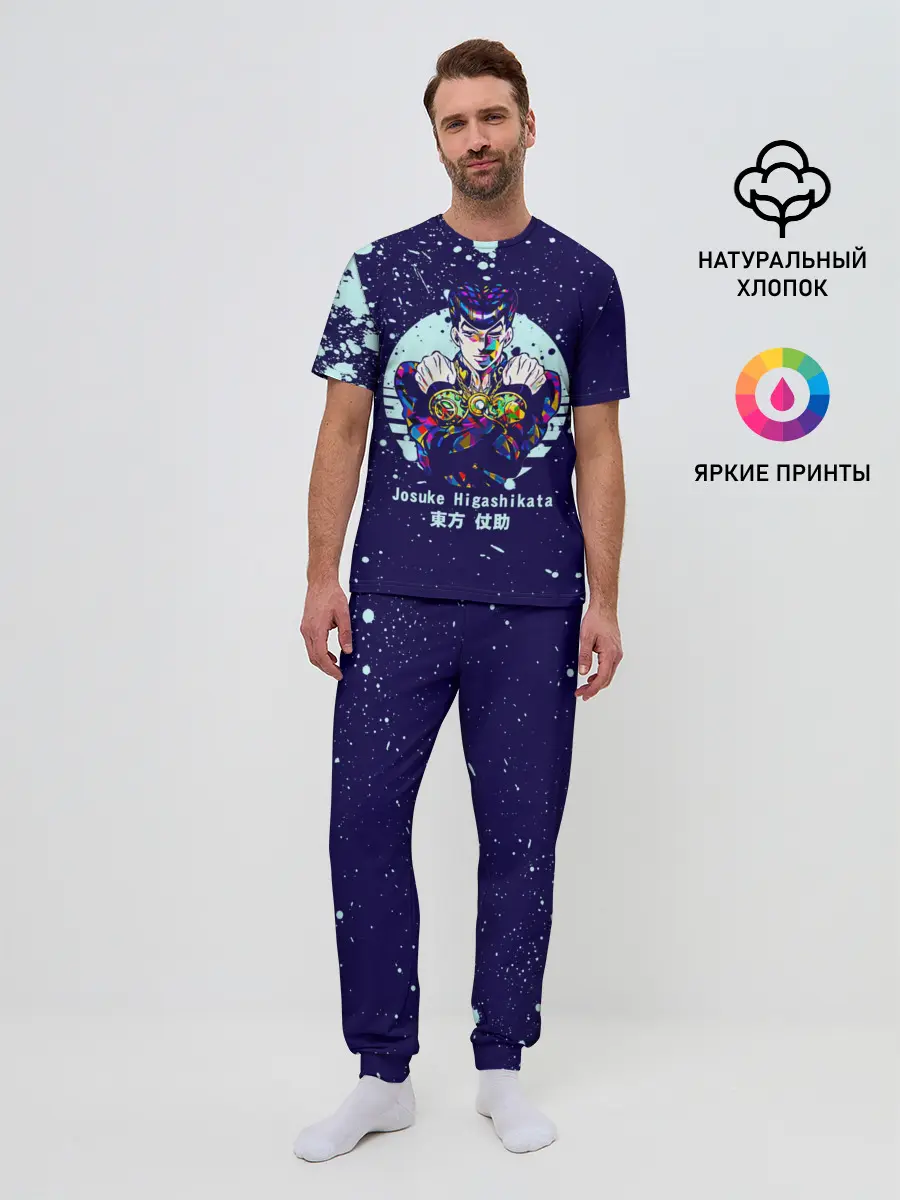 Мужская пижама с брюками / JoJo Bizarre Adventure