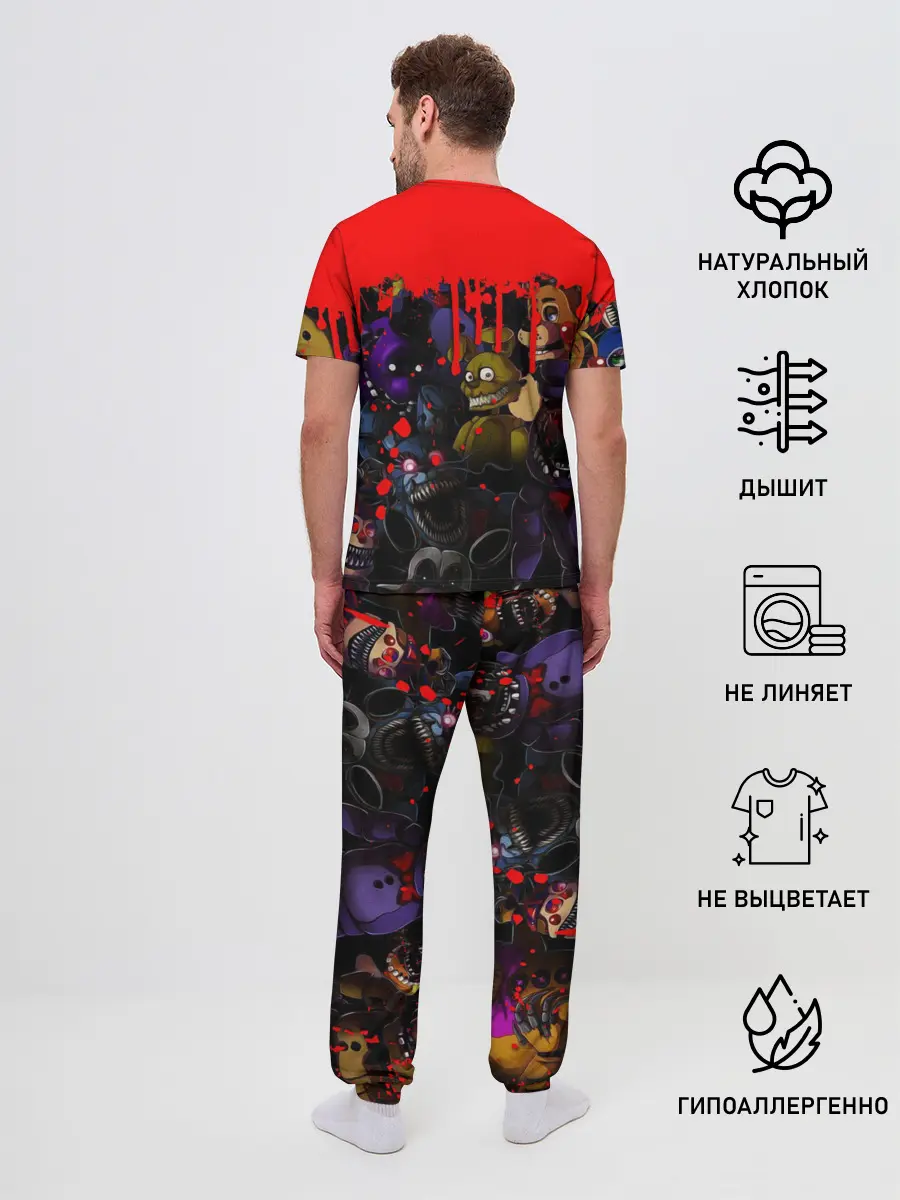 Мужская пижама с брюками / Five Nights At Freddys